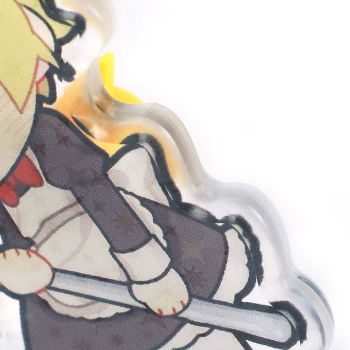 Custom Rounding Clear Acrylic Pins