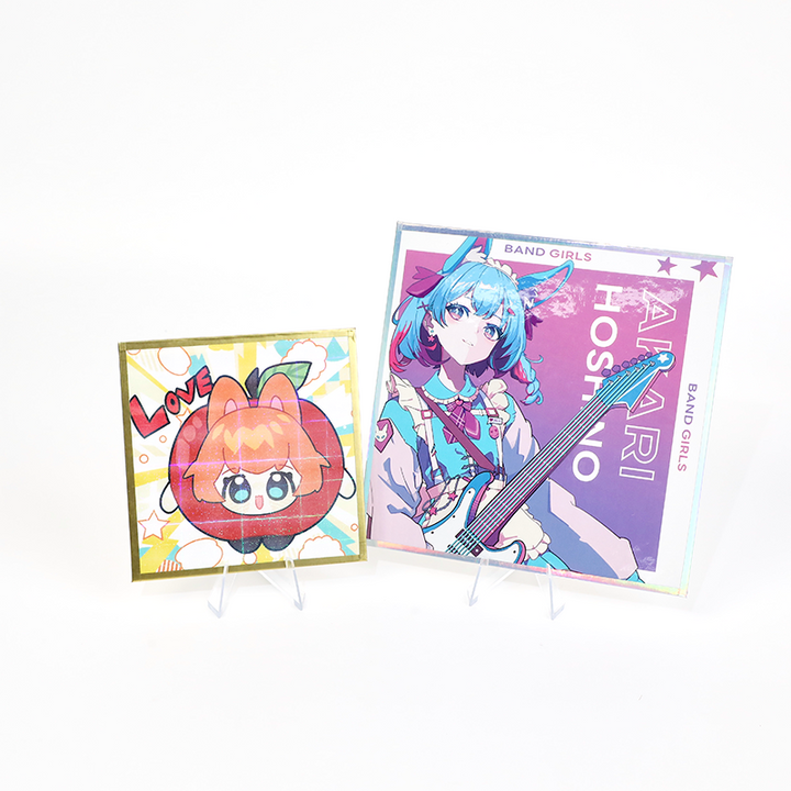 Custom Holographic Shikishi Art Boards