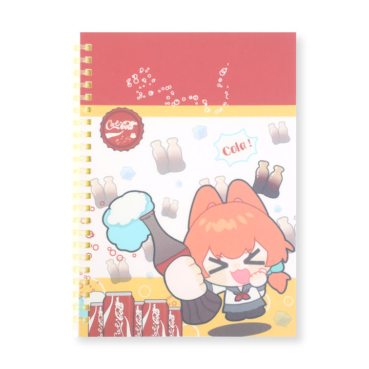 Custom Cold Foil Stamping Soft Ring Notebooks