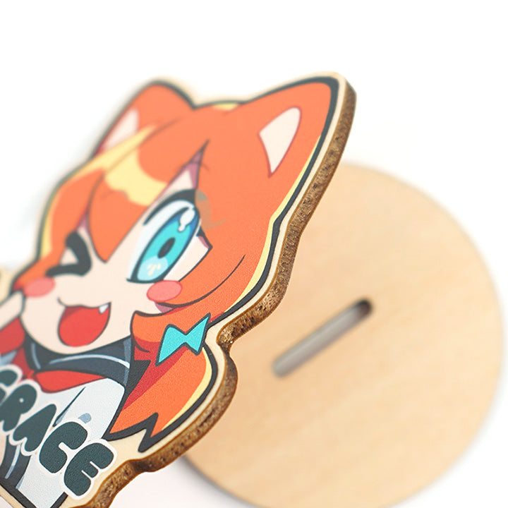 Custom Synthetic Wooden Standees - VOGRACE