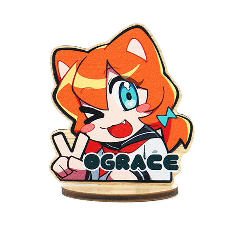 Custom Synthetic Wooden Standees - VOGRACE