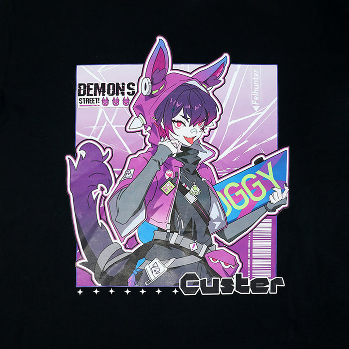 Custom T Shirts Printing Customized Printed Cotton Crew Neck T-Shirts - VOGRACE