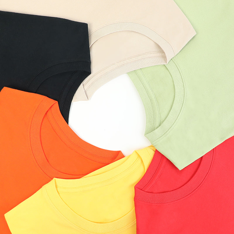 Custom T Shirts Printing Customized Printed Cotton Crew Neck T-Shirts - VOGRACE