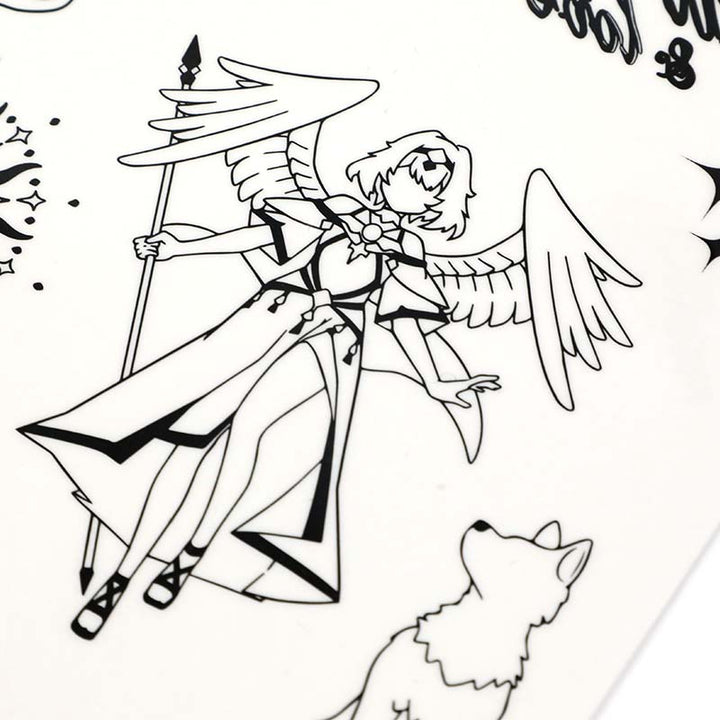 Custom Temporary Tattoo Sticker Sheets