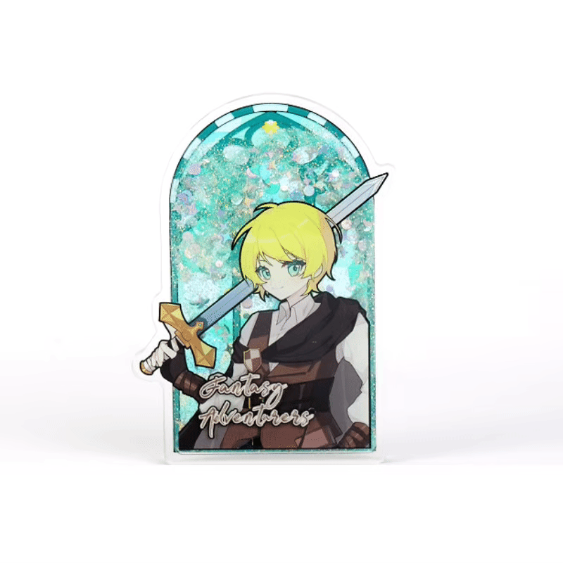 Custom Thicken Pre-filled Quicksand Liquid Acrylic Standees - VOGRACE