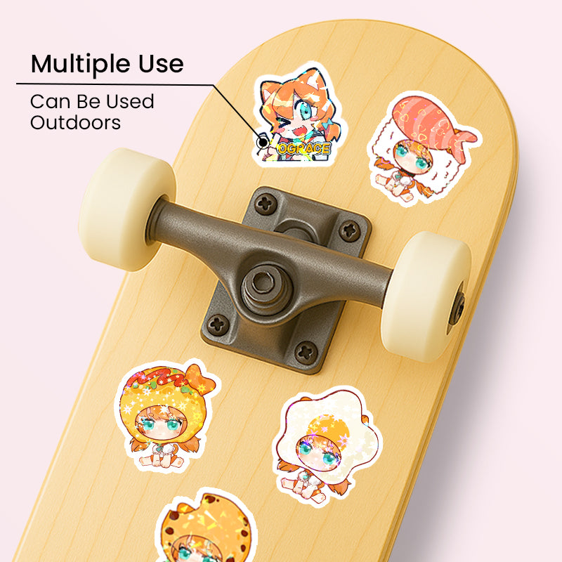 Custom Vinyl Holographic Stickers