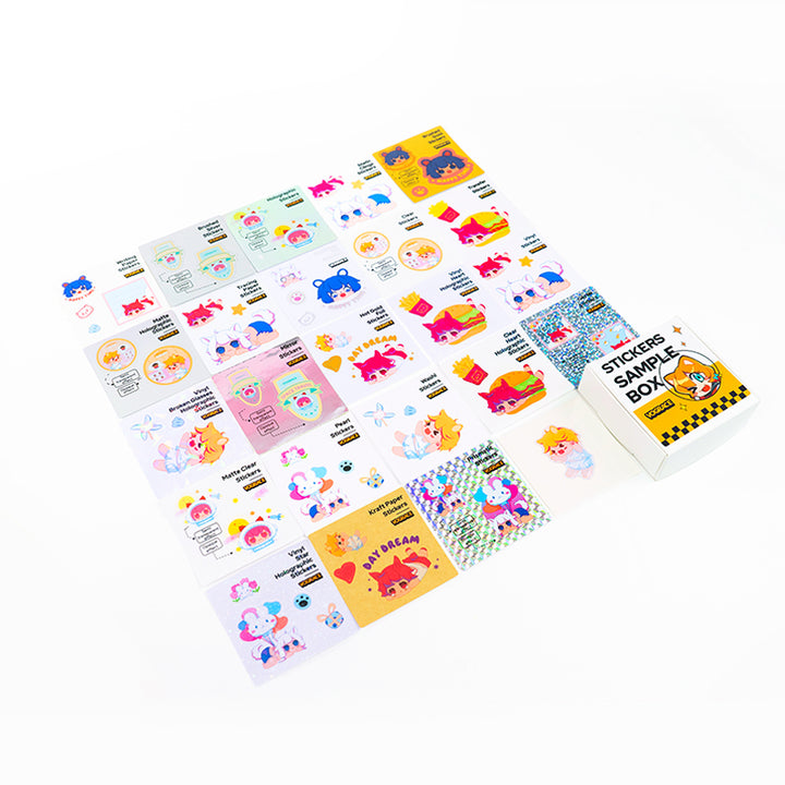 Sticker Sample Box - VOGRACE