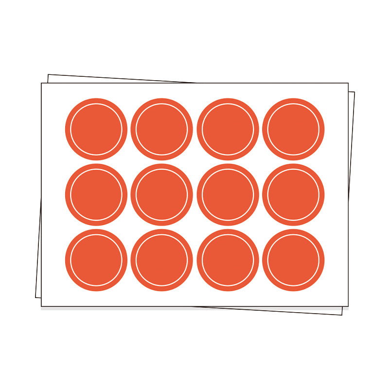 Custom Circle Sheet Labels - VOGRACE