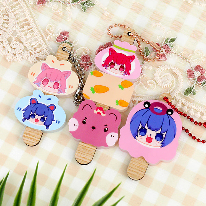Custom Acrylic BBQ Dango Keychains - VOGRACE
