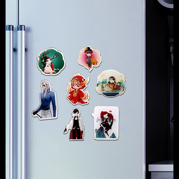 Custom Non Clear Acrylic Fridge Magnets - VOGRACE