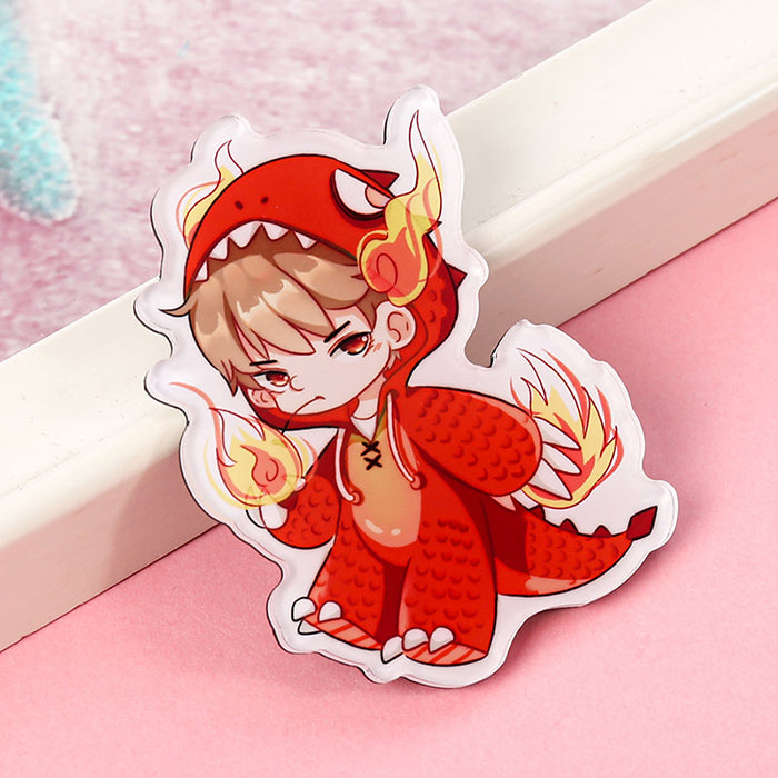 Custom Non Clear Acrylic Fridge Magnets - VOGRACE