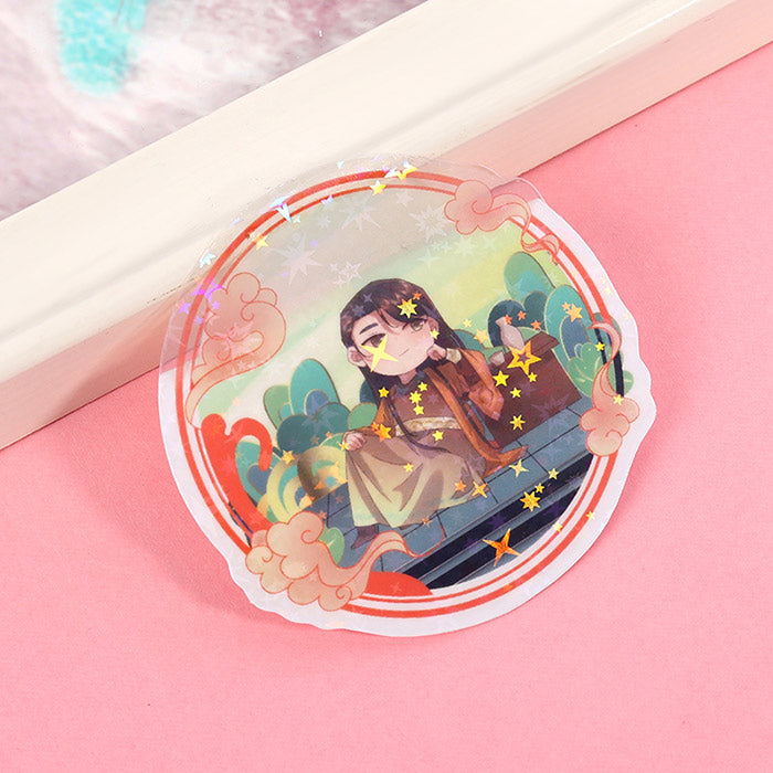 Custom Clear Holographic Stickers - VOGRACE