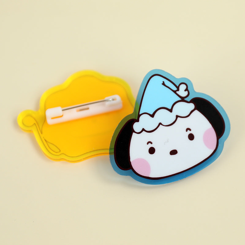 Custom Colored Acrylic Pins - VOGRACE