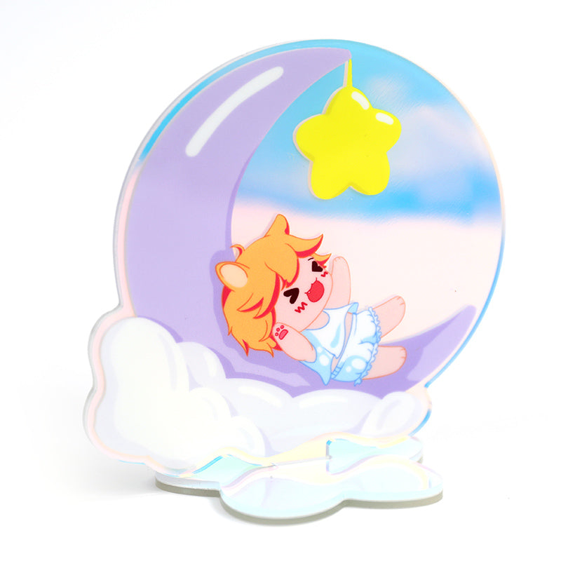 Custom Opaque Holographic Acrylic Standees - VOGRACE
