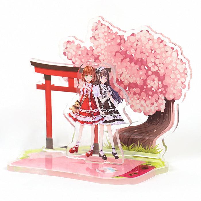 Custom Holographic Acrylic Standees - VOGRACE