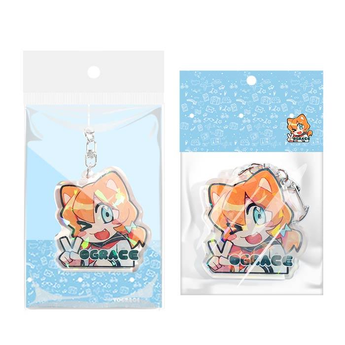 Custom Packaging Keychain Backing Cards - VOGRACE