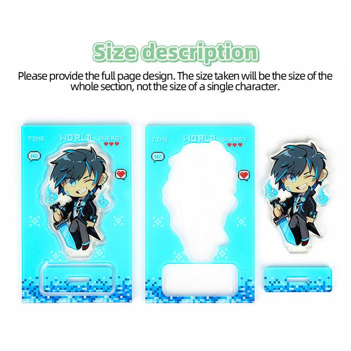 Custom Full Sheet Acrylic Stand - VOGRACE