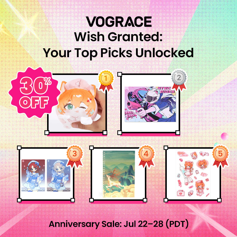 Vograce 16e anniversaire Wish Party : les 5 meilleurs gagnants révélés 