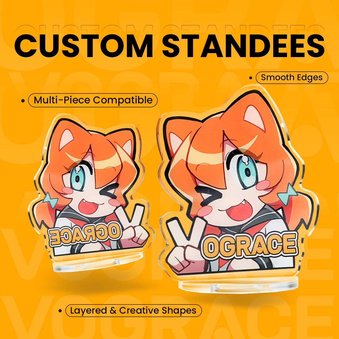 Custom Standees for Every Design:From Single-Layer to Multi-Layer Options