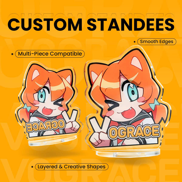 Custom Standees for Every Design:From Single-Layer to Multi-Layer Options