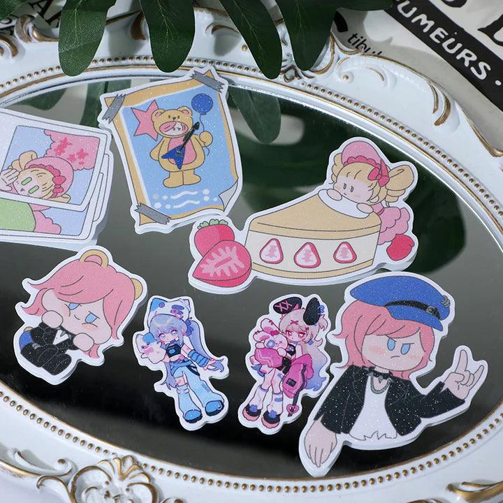 Adding Window Privacy Using Custom Sand Glitter Frosted Stickers