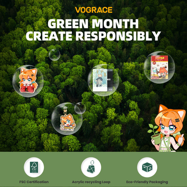 Creating Responsibly: Vograce’s Eco-Upgrade for Artists