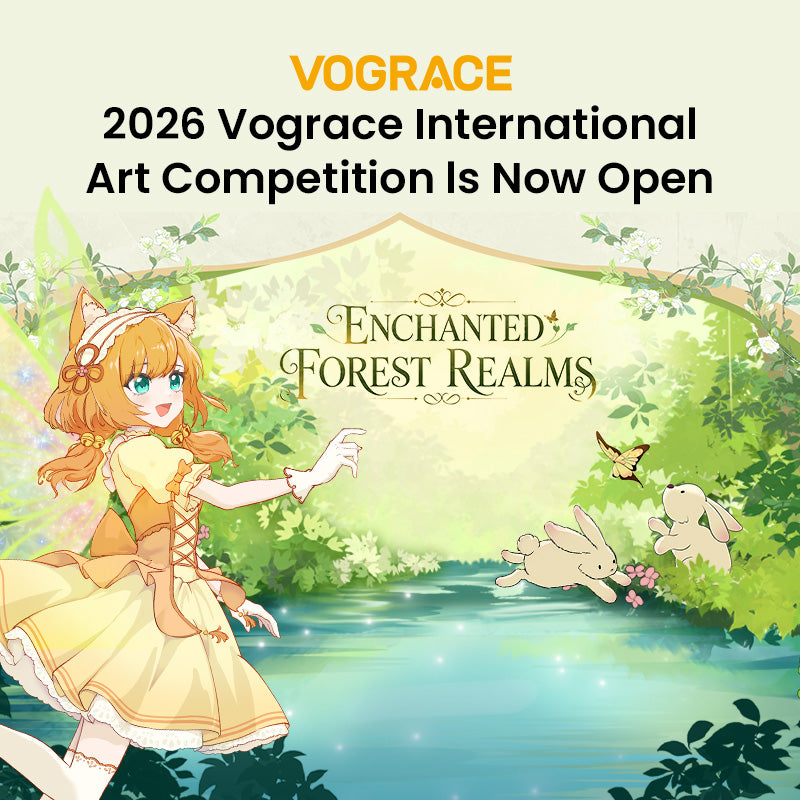 Le Concours international d'art Vograce 2026 est désormais ouvert : participez aux royaumes de la forêt enchantée 