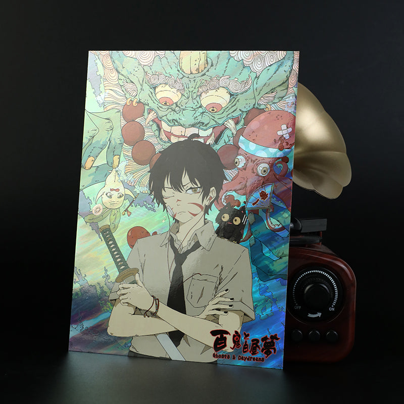 Make a Shimmering Statement: Custom Raised Foil Holographic Postcards