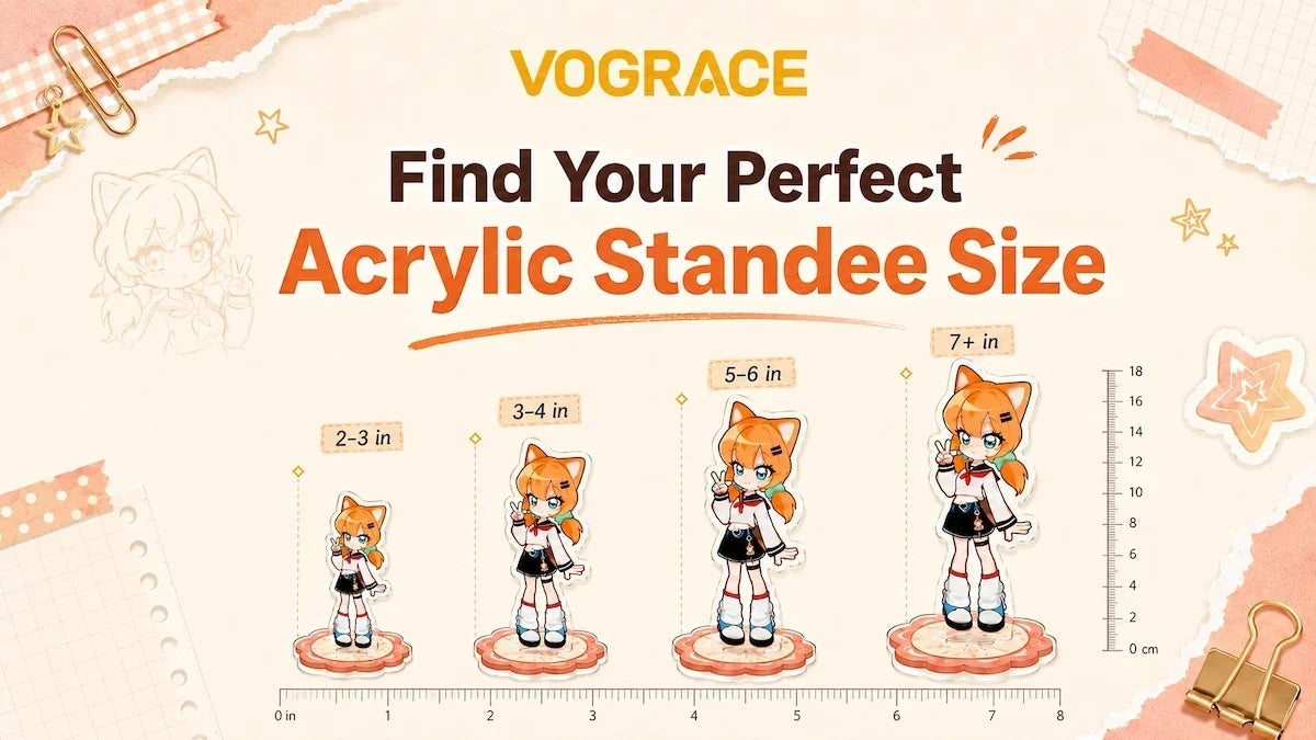 Acrylic Standee Size Guide