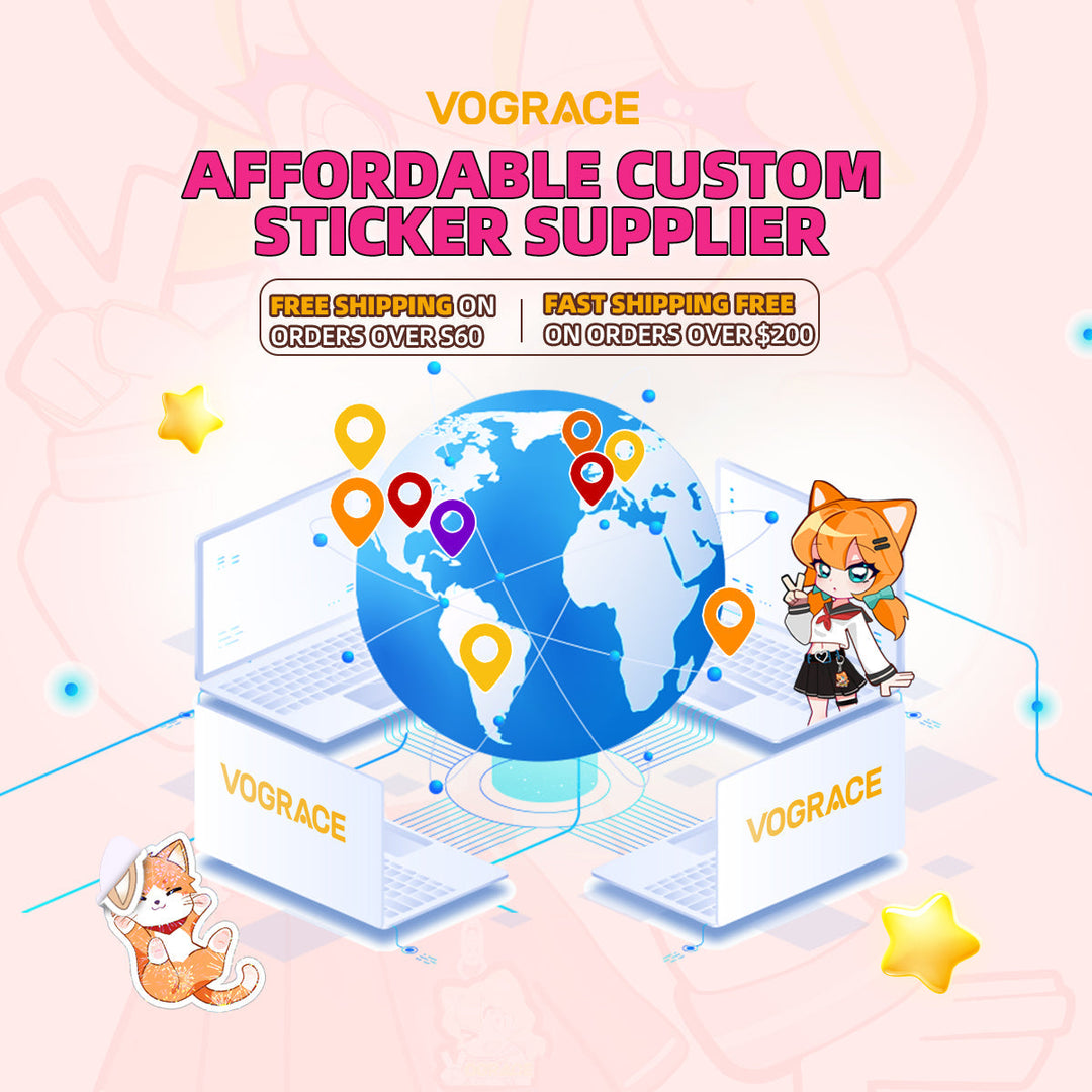 Affordable Custom Sticker Suppliers: How Vograce Balances Cost & Quality in 2025 - VOGRACE