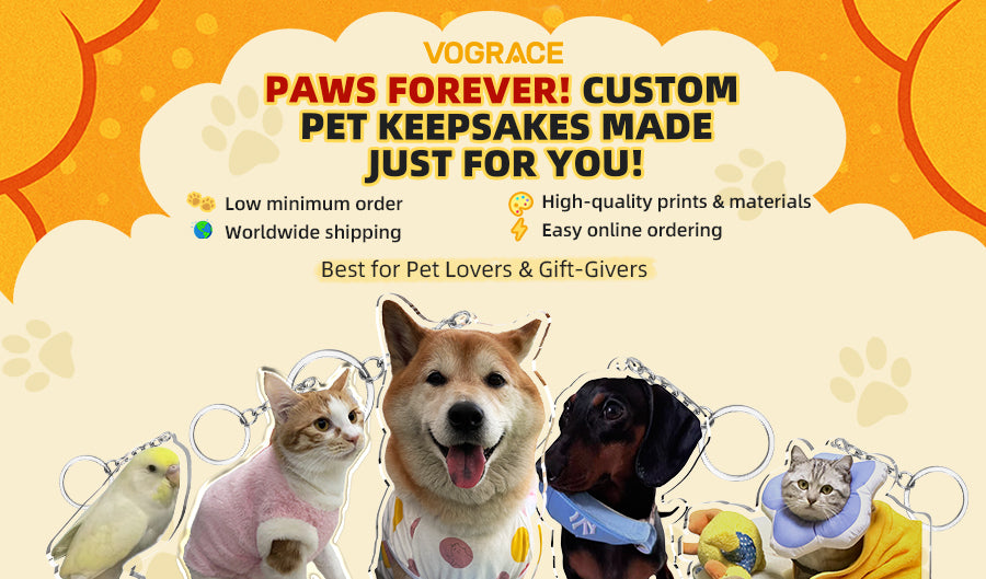 Turn Your Beloved Pets into Custom Keepsakes – Order Today! - VOGRACE