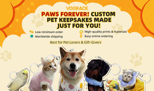 Turn Your Beloved Pets into Custom Keepsakes – Order Today!