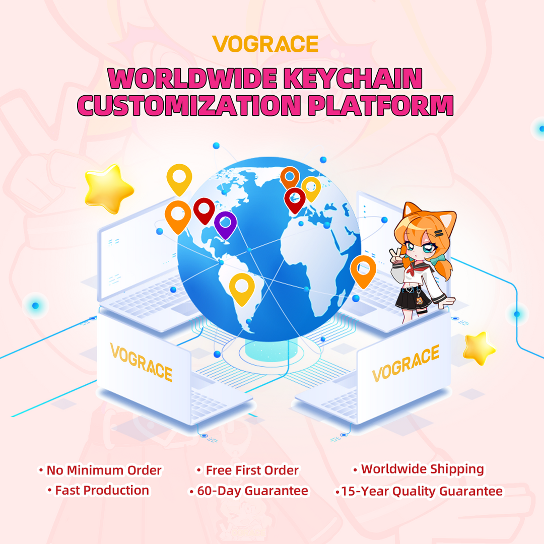 Custom High-Quality Keychains - VOGRACE