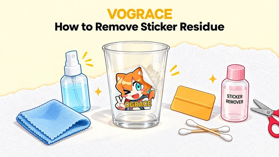 How to Remove Sticker Residue