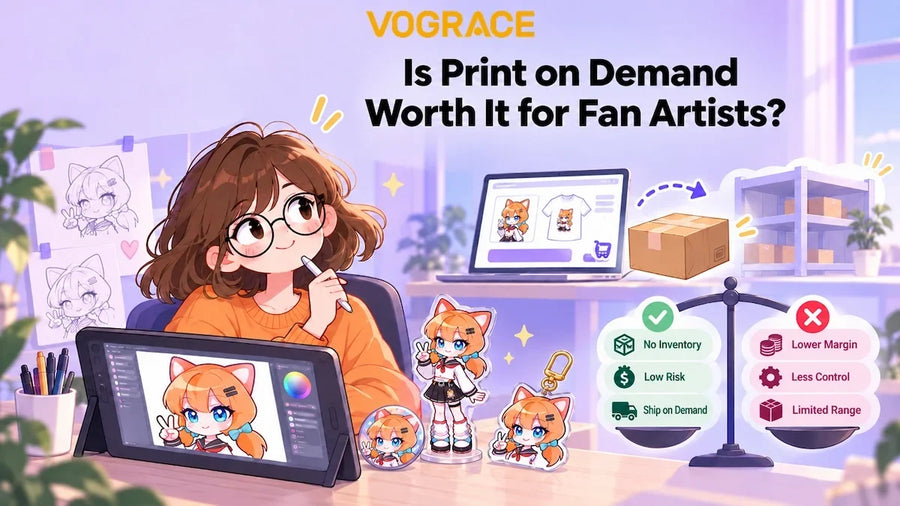 Is Print on Demand Worth It for Fan Artists