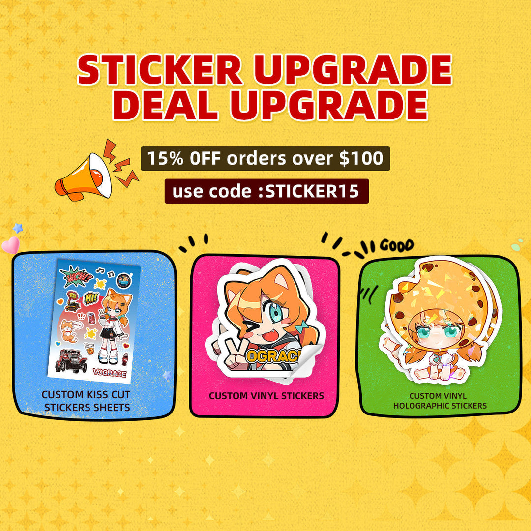 Sticker Manufacturers – Why Vograce Is the Smart Choice for Custom Stickers