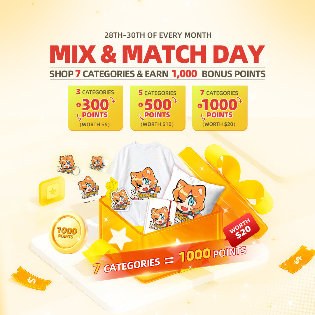 Unlock Extra Rewards with Our Mix & Match Day Event!