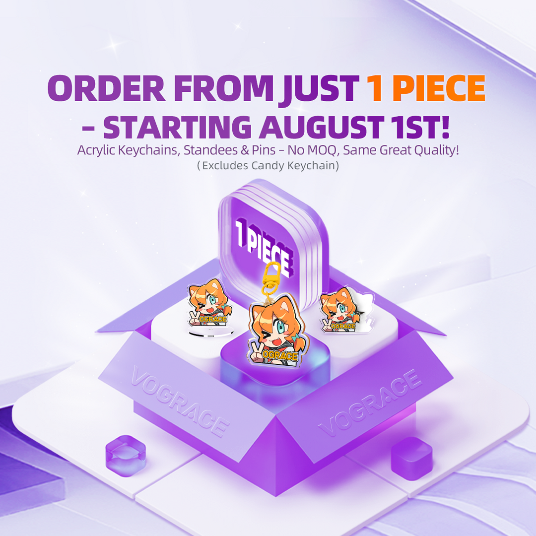 Which Vograce Products Can Be Ordered with Very Low or No MOQ?