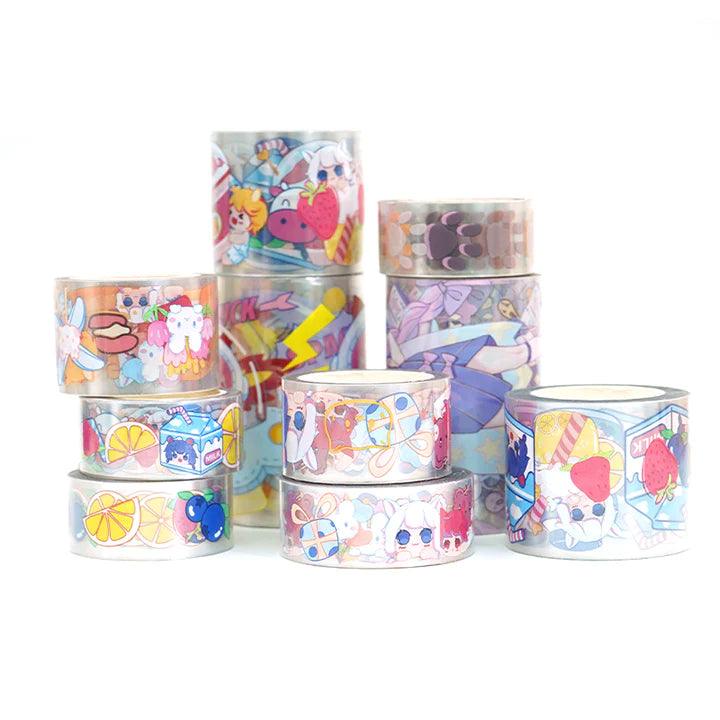 Stick The Beauty With Custom Clear PET Transparent Washi Tape - VOGRACE