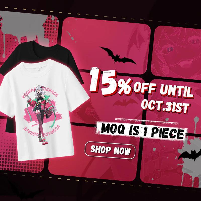 Executive Looks with Custom T-shirts Printing Customized Printing Cotton Crew Neck T-Shirt