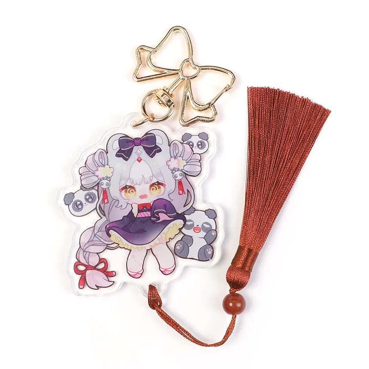 Decorate My World with Vograce Custom Acrylic Tassel Keychains - VOGRACE