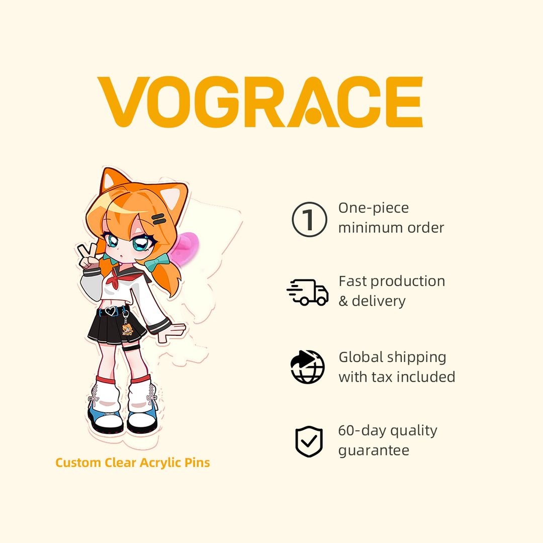 Top 10 pin suppliers for artists - VOGRACE