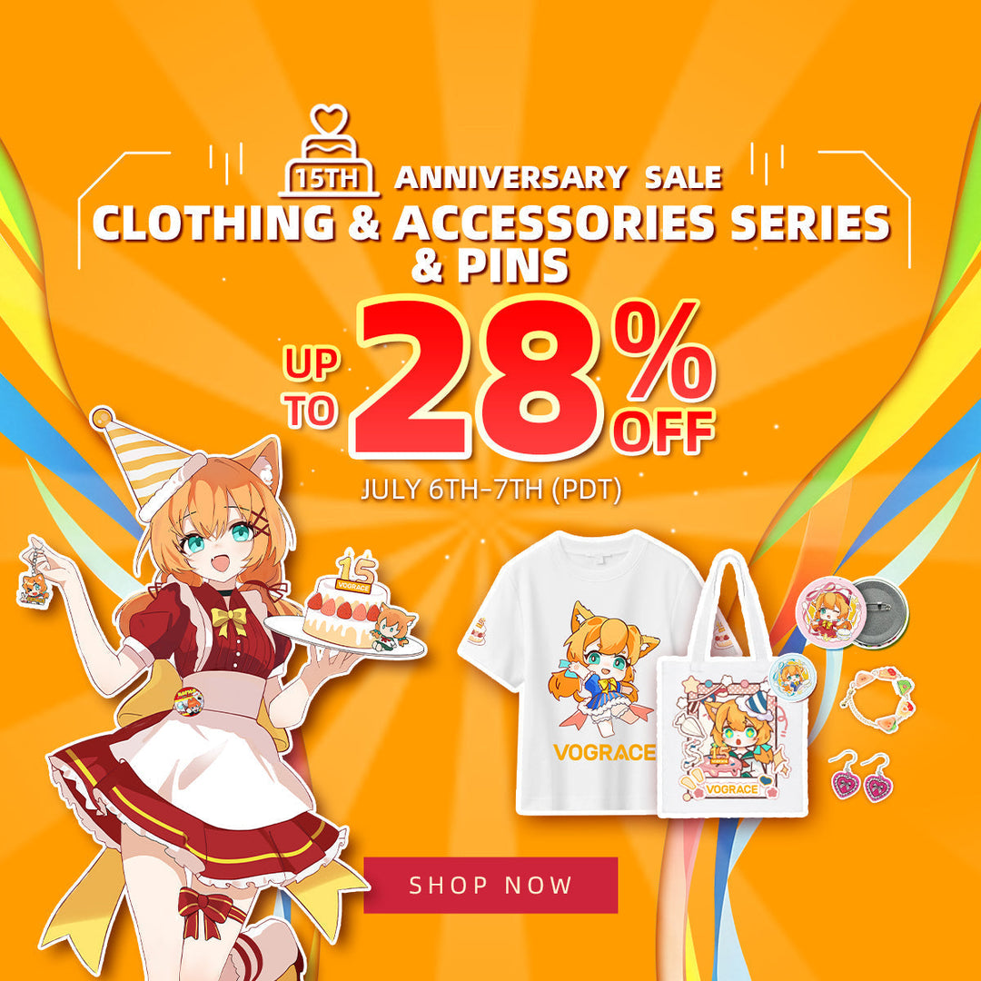 Vograce's 15th Anniversary Part 2: Customize Your Style with 28% Off! - VOGRACE