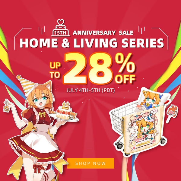 🎉 Kick Off Our Anniversary Sale with Up to 28% Off Home & Living!