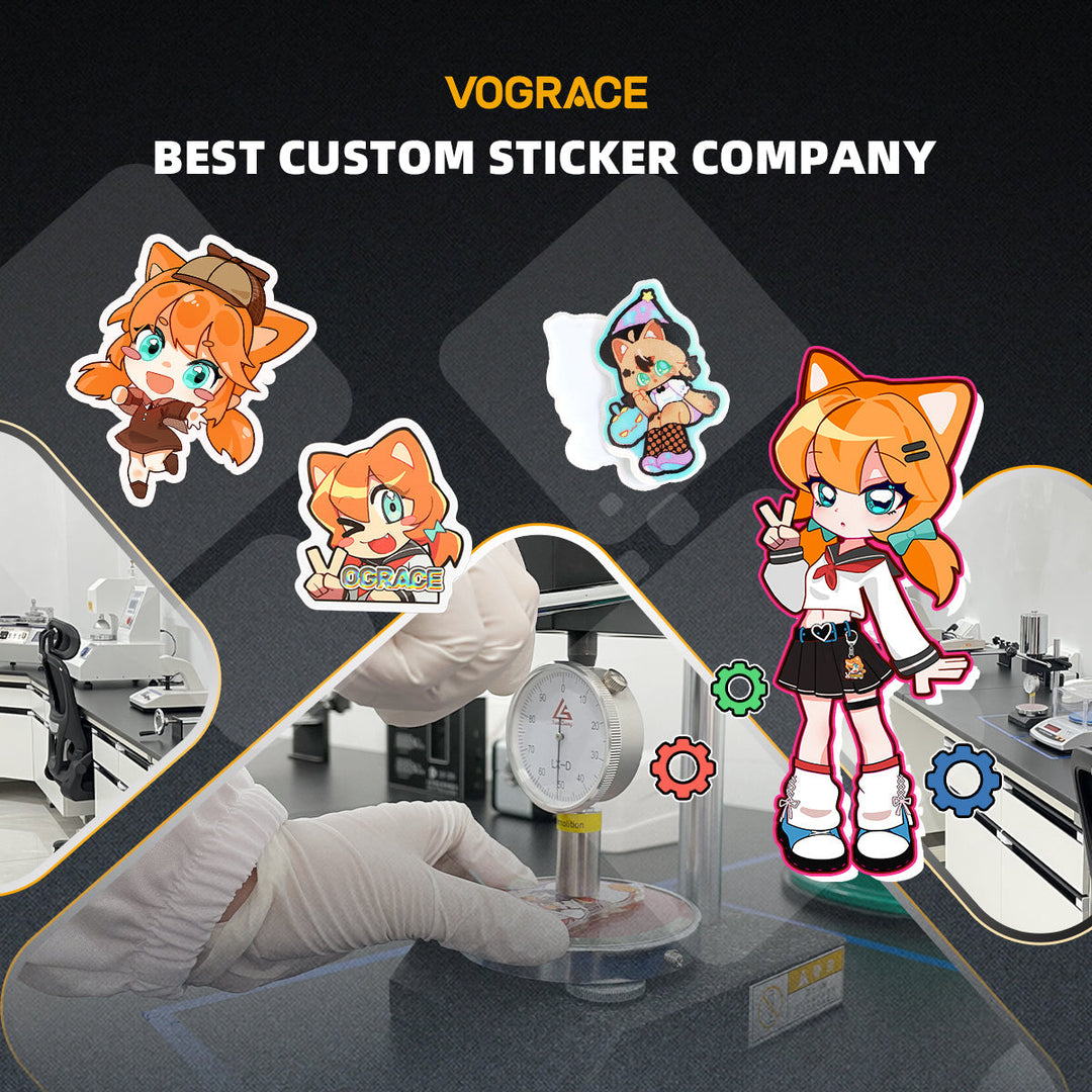 What is the Best Custom Sticker Company? - VOGRACE