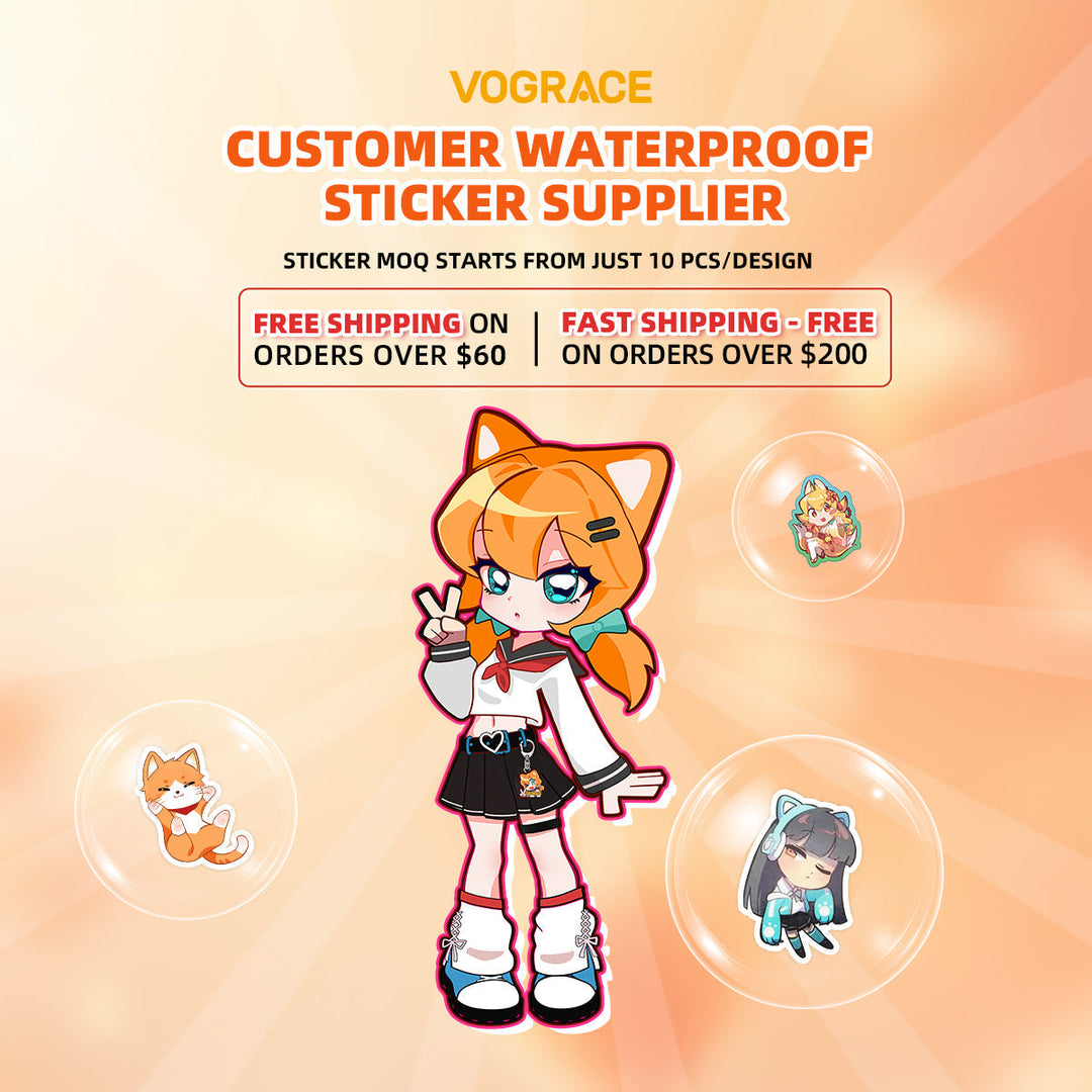 Which Supplier Provides High-Quality Waterproof Stickers? - VOGRACE