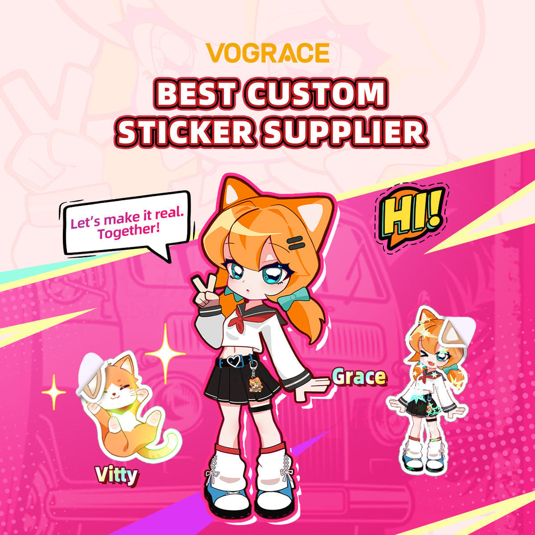 Who is the best custom sticker supplier? - VOGRACE