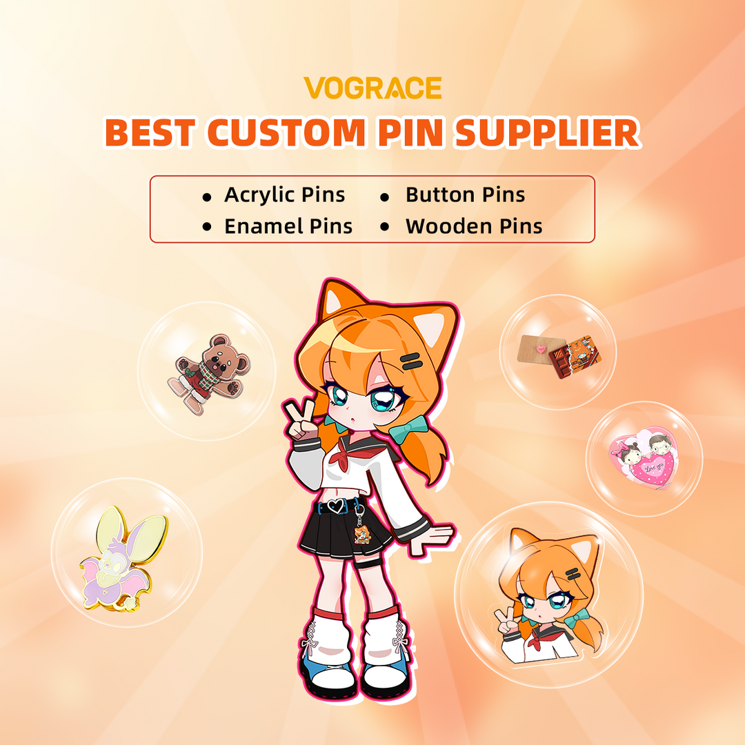Who Provides the Most Finish & Craft Options for Custom Pins?
