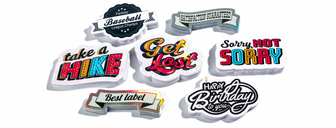 Stickers for Different Surface and Usages