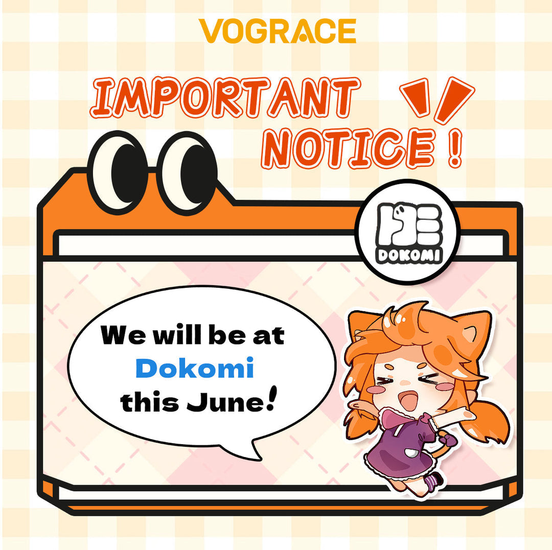 Vograce is Coming to Dokomi Comic Con 2025! - VOGRACE